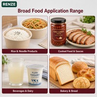 Approvisionnement d'usine : Poudre d'Epsilon Polylysine 98% (e-PL) – Conservateur alimentaire naturel à large spectre, stable à la chaleur pour nouilles de riz