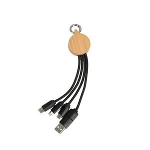 Portachiavi con Cavo di Ricarica USB Personalizzato Alsafi, Gadget Promozionali - Product Image 3