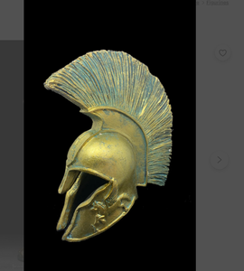 <b>Gladiator</b> Play Spartan Helmet Soldier Battle Medieval <b>Costume</b> Cosplay Greek Sparta Ancient Roman Corinthian Steel - Product Image 2