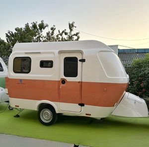 2026 France Classic Teardrop Trailer 4x4 Waterproof Lightweight Mini Caravan Overland Travel Trailer - Product Image 6