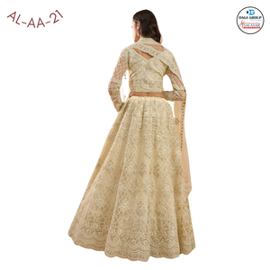 Stunning Traditional Indian Blouse Beautiful Cording Embroidery Cutwork <b>Dupatta</b> Heavy Stonework for Wedding Season - Product Image 4