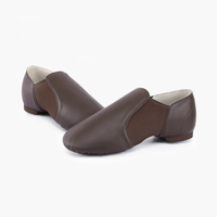 Chaussures de jazz en cuir de qualité supérieure BOLD SMART CUSTOM COLOR, unisexe, tige élastique, cuir véritable, semelle fendue, doublure en coton, danse