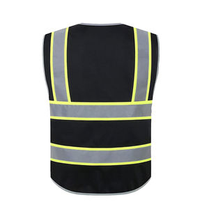 Gilet de sécurité réfléchissant pour hommes gilet de sécurité réfléchissant extérieur bon marché gilet de sécurité de sécurité de construction pour hommes - Product Image 2