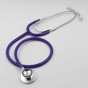 Dispositivo médico de aluminio profesional de doble cabeza cardiología estetoscopio CE/ISO estetoscopio médico de alta calidad mejor estetoscopio - Product Image 2