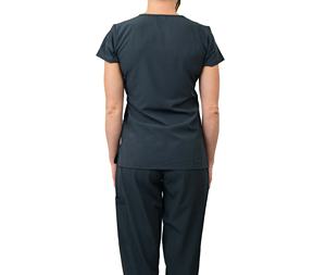 Uniformes Médicos de Alta Calidad para Mujer, Uniformes de Trabajo Elásticos y Modernos, Bata de Hospital de Poliéster y Algodón para Enfermeras - Product Image 3
