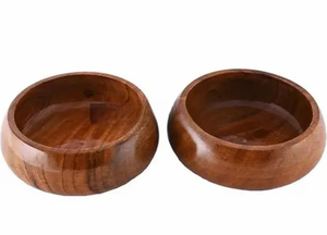 Juego de vajilla de comedor para servir y frutero de melamina hecho a mano de madera elegante decoración del hogar y caja de cartón hecha a mano para todos los días 40 - Product Image 2