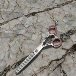 6-Inch Professional Stainless Steel Sharp Barber <b>Scissors</b> with Offset Handle <b>for</b> <b>Hair</b> <b>Thinning</b> - Product Image 2