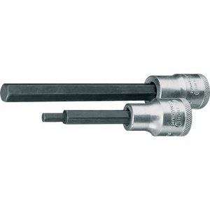 Llave de vaso hexagonal interna Gedore de 14 mm, inserto de 19 1/2 pulgadas, longitud de 60 mm, color blanco - Product Image 1