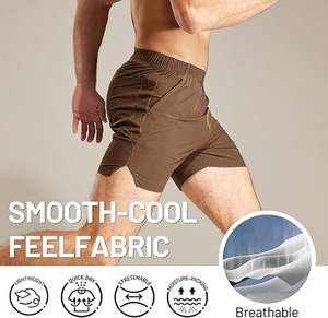 2026 Hot Sale <b>Men's</b> Mid-Waist Canvas Beach <b>Shorts</b> Breathable and Anti-Embarrassment Solid <b>Pattern</b> Casual <b>Swim</b> Trunks - Product Image 3