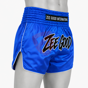 Shorts de Muay Thai pour hommes, tendance, sur mesure, respirants, confortables, pour le kickboxing, le grappling, le Jiu-Jitsu, le MMA, la boxe thaïlandaise - Product Image 4
