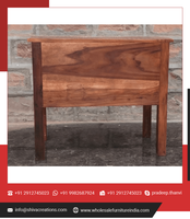 Table d'appoint à 3 tiroirs en bois massif recyclé, style antique, personnalisable, pour la maison et le bureau, écologique et gonflable, vente en gros