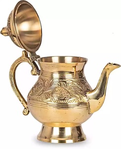 Tetera de latón de último diseño, tetera de calidad superior para hacer y servir tetera decorativa. - Product Image 4