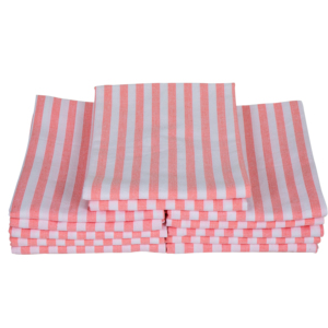 100% Cotton Customisable <b>Striped</b> Towels Quick-Dry Woven Towels for Golf & <b>Car</b> Care - Product Image 1