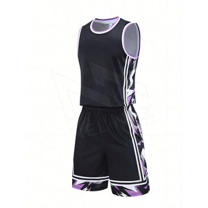 Maillot uniforme de basket-ball respirant et shorts uniformes de conception de sublimation personnalisés bsci, polyester, vêtements de sport - Product Image 3