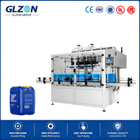 Machine de remplissage automatique d'huile, machine de remplissage de bouteilles de liquides et d'eau pour l'huile, les lotions et les liquides industriels GLZONE