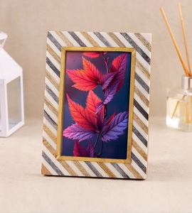 Marco de fotos de tablero de MDF de regalo de Navidad con diseño de cuerno natural para el hogar, oficina y sala de estar, marco de fotos decorativo al mejor precio - Product Image 6