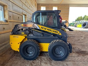 2022 New Hollan L320 Minicargadora frontal usada con componentes principales Bomba hidráulica Moog - Product Image 2