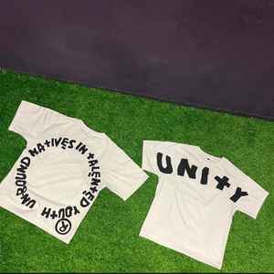 Custom 100% Cotton/Polyester Oversized Distressed Embroidery <b>Patchwork</b> Cropped T-<b>Shirt</b> High Street Style Quick Dry Breathable - Product Image 5