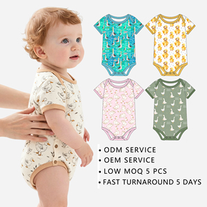 Combinaison en bambou pour bébé, barboteuse confortable, <span class=keywords><strong>produits</strong></span> pour bébés nouveau-nés, ensembles de vêtements pour enfants, vêtements pour enfants - Product Image 1