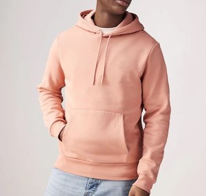 เสื้อฮู้ดสวมหัวผ้าคอตตอน/โพลีเอสเตอร์มีกระเป๋าจิงโจ้สำหรับผู้ใหญ่ไซส์ใหญ่ระบายอากาศสำหรับผู้ชายกลางแจ้ง - Product Image 4