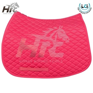 Best Selling Custom All-Purpose Quilted Saddle <b>Pads</b> Polyester/Cotton/Drylex Materials Quick Dry Breathable for Horse Riding-LCI - Product Image 4