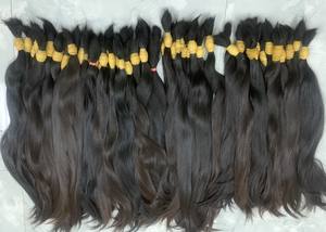 Extensions de Cheveux Bruts Vierges Remy 100% Super Double Dessiné Cuticule Alignée Bon Prix Bundle de Cheveux Humains dans le Style de Vague Naturelle - Product Image 2