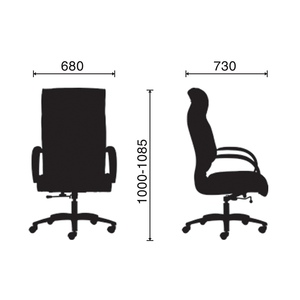 เก้าอี้ผู้บริหาร Farrar 01 รุ่น Ergonomic หุ้มหนังพรีเมียม พร้อมฐานหมุนอะลูมิเนียมหล่อขึ้นรูป ดีไซน์ร่วมสมัย เหมาะสำหรับใช้ในห้องนอนหรือห้องทำงาน - Product Image 3