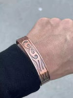 Bracelets magnétiques en fil de cuivre pur, bijoux polis faits à la main, ensembles de bracelets de qualité supérieure, artisanat exquis, religieux, mariage, EXOTIQUE