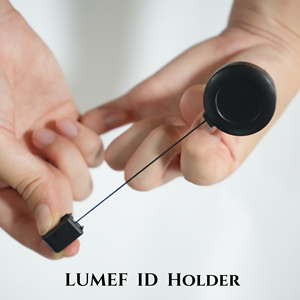 Support de carte d'identité en plastique porte-cartes de visite en acrylique horizontal - Product Image 5