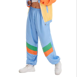 Tracksuit Women 2 Piece windbreak women set Lightweight Windbreaker Zipper Jacket <b>Crop</b> Top <b>Pants</b> Set Easy Wear Tracksuit - Product Image 3