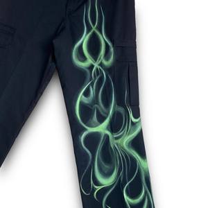 Pantalon cargo vintage personnalisé et élégant, 100% coton, multi-poches, baggy, pantalon cargo décontracté pour homme - Product Image 3