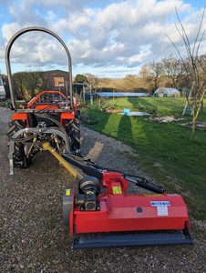 Desbrozadora de Martillos Hidráulica de Desplazamiento Lateral de Alta Calidad, Equipo Montado en Tractor para Mantenimiento de Campos y Gestión de Residuos ¡Compre Ahora! - Product Image 4