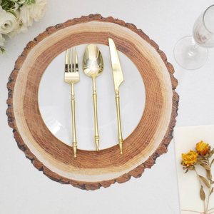 Chargeur Assiettes Table Setting Plates Mariage Et Autres Événements Décoration Sous-Assiette En Grossiste Prix - Product Image 6