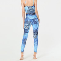 Kadınlar için profesyonel özel süblimasyon tasarım Yoga Legging sıcak satış yumuşak ve rahat kadınlar için Legging