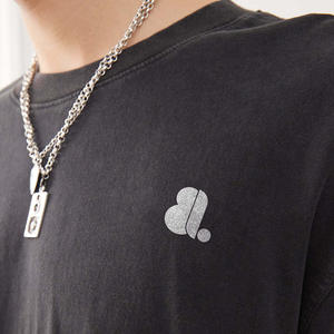 Camiseta de Manga Larga para Hombre 2026 con Lavado Ácido, Logotipo Personalizado, Camiseta Vintage con Lavado Ácido - Product Image 4