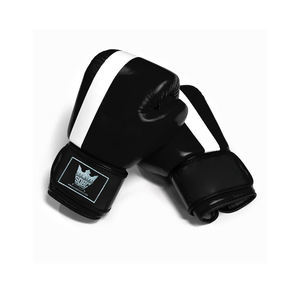 Guantes de boxeo de entrenamiento de cuero Pu de cuero profesional personalizados Guante de entrenamiento de gimnasio Kickboxing - Product Image 1