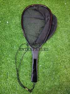 Outdoor Fly Fishing <b>Landing</b> <b>Net</b> Trout <b>Net</b> Wooden Frame With Rubber Netting Hand Cast <b>Net</b> Thor <b>Landing</b> Fishing <b>Net</b> Dip Trout - Product Image 2