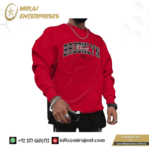 Custom Men's Sweatshirt Oversized Letter Graphic <b>Long</b> <b>Sleeve</b> <b>Thermal</b> Crewneck Casual Pullover <b>Tops</b> - Product Image 2