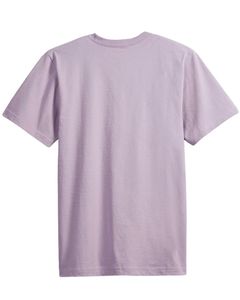 T-shirt en coton lavande pour homme, doux, respirant, col rond, manches courtes, tee-shirt décontracté uni, durable, confortable, à porter tous les jours - Product Image 2
