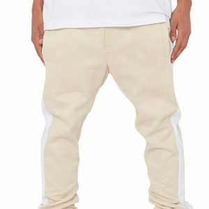 Derniers pantalons cargo évasés pour hommes à la mode nouveauté grande taille pantalon de survêtement évasé décontracté uni couleur unie surdimensionné pour hommes - Product Image 6