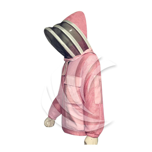 Veste d'apiculteur ultra-ventilée très vendue avec voile de protection, 3 couches, pour la sécurité en apiculture - Product Image 4