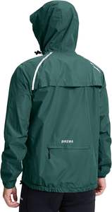 Chaqueta Cortavientos Larga de Invierno para Hombre de Diseñador al por Mayor, Bolsillos Delanteros, Estilo Vintage, Ligera, Resistente al Viento e Impermeable - Product Image 6