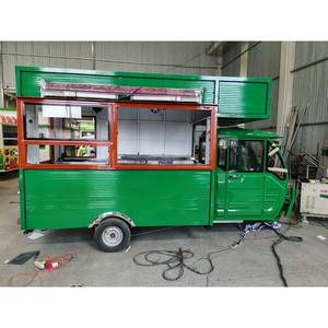 Cocina móvil certificada de fibra de vidrio Remolque de comida rápida totalmente equipado para bocadillos y conveniente para camiones de comida - Product Image 2