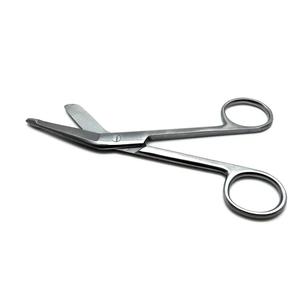 Lister Bandage Scissors 5.5" Stainless Steel Perfect for Surgeries Medical Care and Home Nursing by MEDICAB INSTRUMENTS - Product Image 3