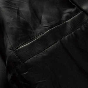 Nhà Máy Trực Tiếp Nhà Cung Cấp Của Chất Lượng Cao Người Đàn Ông Của Áo Khoác Da Cộng Với Kích Thước Tùy Chỉnh Thực hiện Thoáng Khí Phong Cách Giản Dị Dây Kéo Đóng Cửa Mùa Đông - Product Image 3