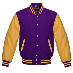 Chaqueta universitaria de hombre superventas de alta calidad, chaqueta universitaria de material sólido a precio barato al por mayor, chaqueta de invierno a la venta - Product Image 6