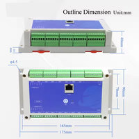 Amplificateur de signal de cellule de charge à 16 canaux Transmetteur de mesure de force de pesage Ethernet RS485