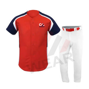 Ensembles d'uniformes unisexes de baseball/softball Vêtements de sport de qualité supérieure fabriqués au Pakistan, vente en gros à prix raisonnable, grandes tailles - Product Image 4