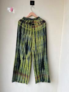 ชุดนอนกิโมโนผ้าไหมมัดย้อมทำมือเสื้อคลุมหรูหราโบฮีเมียนเลานจ์ชุดชุดนอนของขวัญวันเกิดสำหรับเสื้อคลุมผ้าไหมของเธอพร้อมกางเกง - Product Image 3