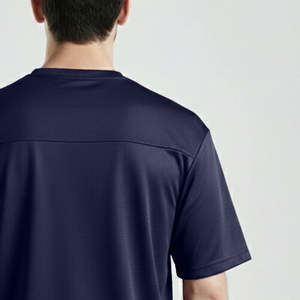 Pull à manches courtes surdimensionné All in Jersey'26 Navy - Product Image 4